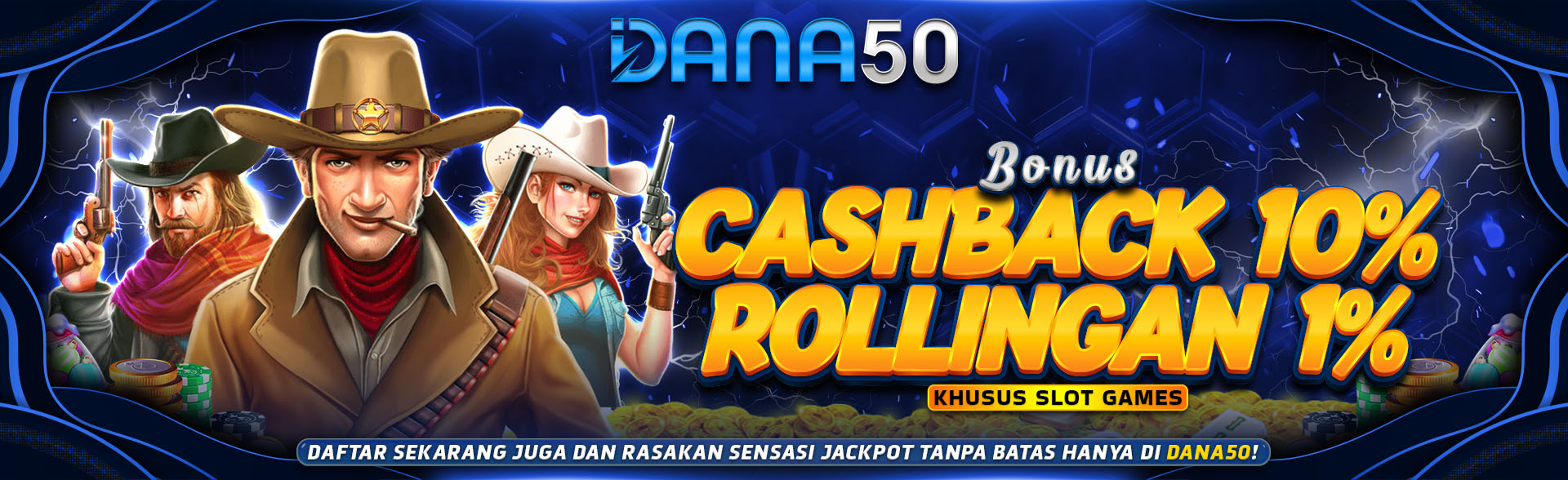 BONUS SLOT CASHBACK ROLLINGAN