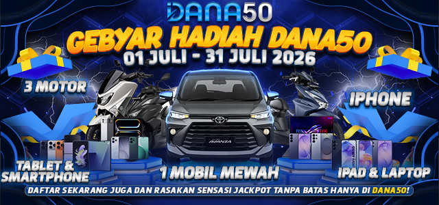 GEBYAR HADIAH DANA50